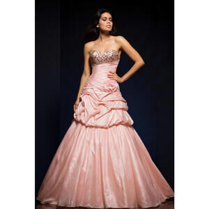 Tony Bowls MON CHERI TBE11164 Pink Multi Convertible Gown Long Short Pageant 4